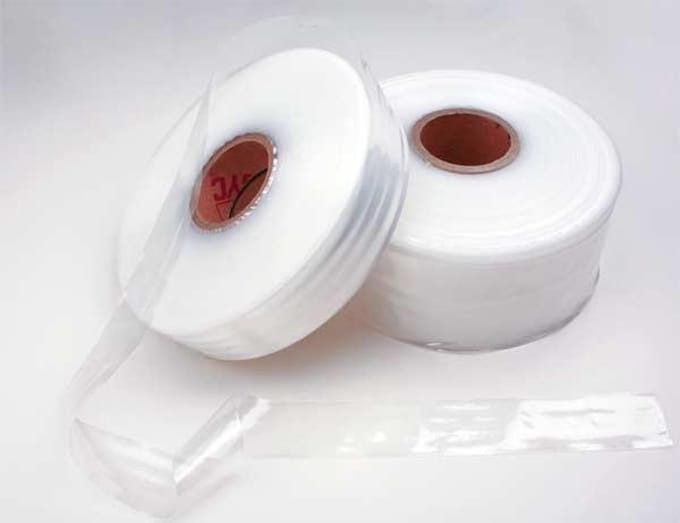 Buisfolie 6,5cm x 495mtr PE 50 micron (1 rol)