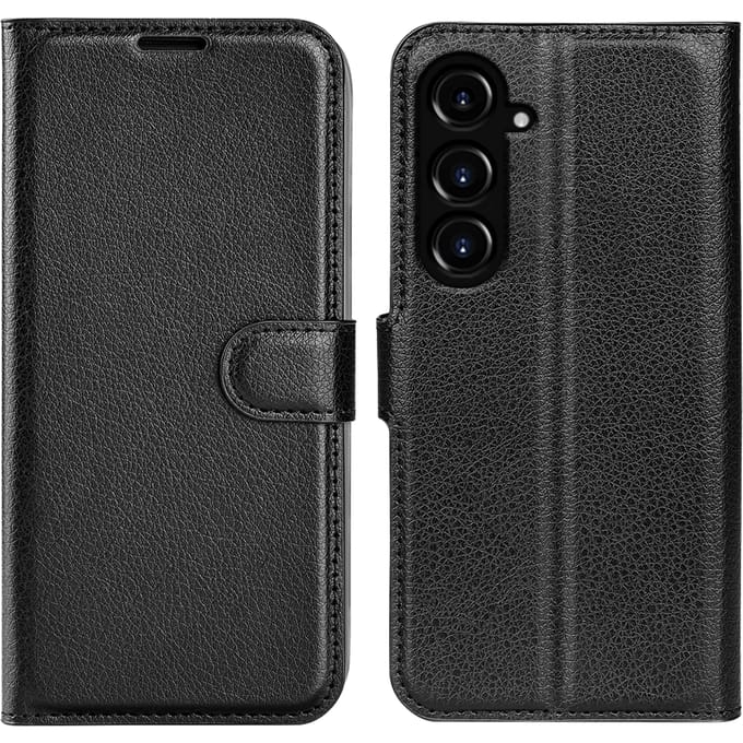 Mocaa Samsung S23 FE Portemonnee Hoesje Pasjes Zwart