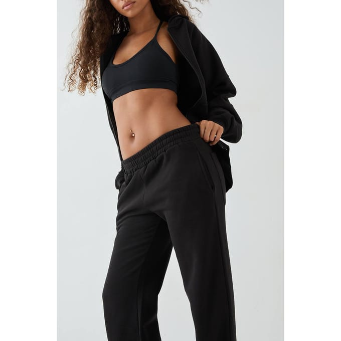 Dames DSGN Studio Rechte Pijp Jogger | Black | Maat: Medium