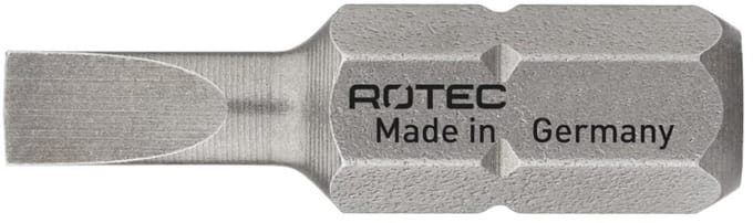 Rotec PRO Insertbit 0,8x4,0mm L=25mm C 6,3 BASIC