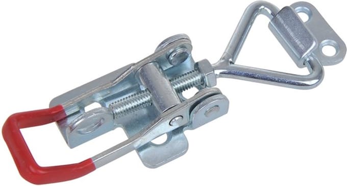 ProPlus Verstelbare spansluiting - Inclusief tegenstuk - Staal - 125 x 40 mm - Zilver