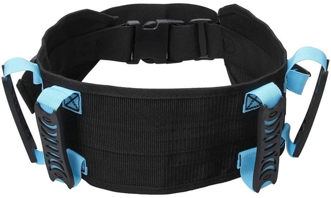 Oneay Transferband met handgrepen, valbeveiligingsband, ergonomisch ontwerp, hulpmiddel om te staan.