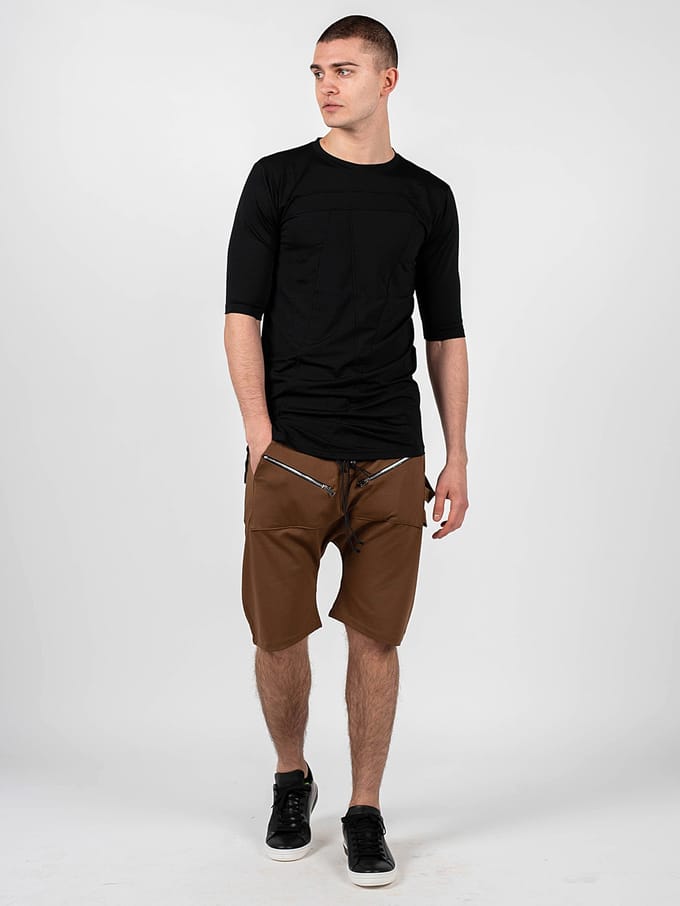 La Haine Inside Us shorts Estinti Unisex Mannen bruin