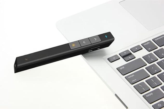 Aura® Laserpen - Laser - Pen - Zwart - 3cm x 25cm x 17cm