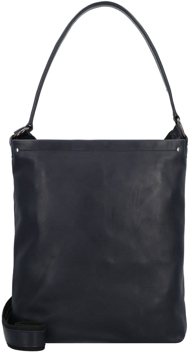 HAROLD'S Leren Schoudertas Caugio Shoulderbag Up Darkblue Donkerblauw