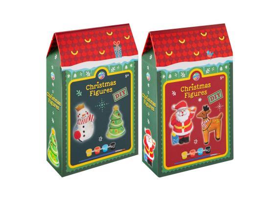 Beschilder je Eigen Kerstfiguur - Inclusief Kwast en Verf