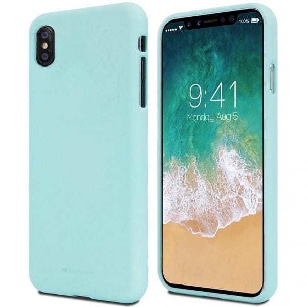 Mercury - Motorola Moto E6 Play Etui - Miętowe - TPU