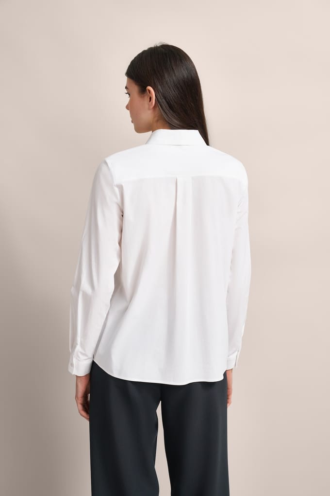 Bugatti Damen Stretch katoenen blouse