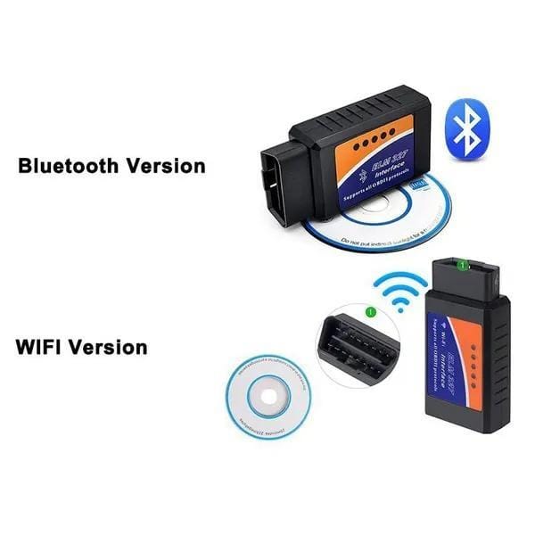 1PC ELM327 WIFI OBD2 Autodetectie- en diagnose-instrument Android Apple-systeem Wafer Chip Scanner Tool voor IOS en Android zwart