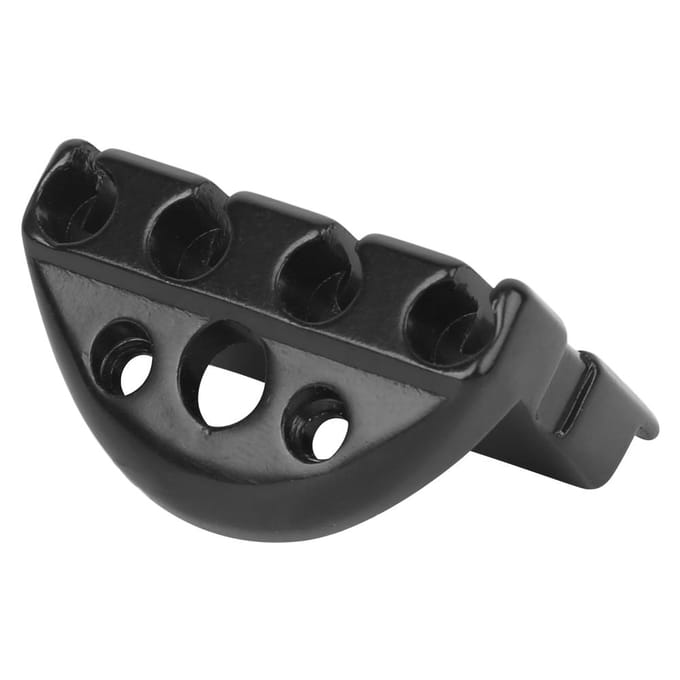 Locking Moer 4?String Bass Headless Elektrische Gitaar Zinklegering DIY Onderdelen met Schroeven black