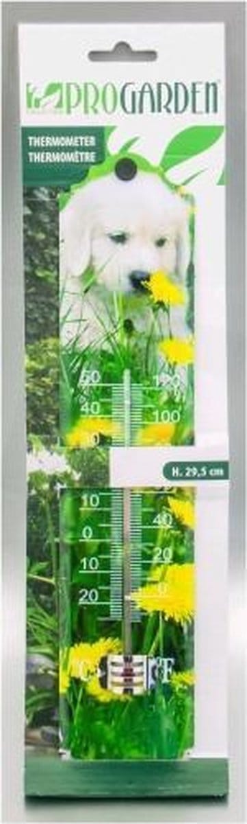 Thermometer met dierenafbeelding 29,5cm