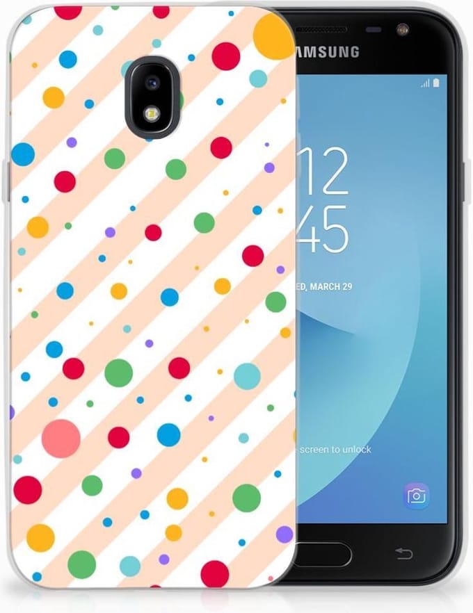 Samsung Galaxy J3 2017 TPU bumper Dots