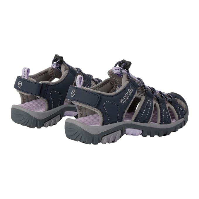 Regatta Kinderen/Kinderen Westshore Sandalen (Marine/Lila Frost)