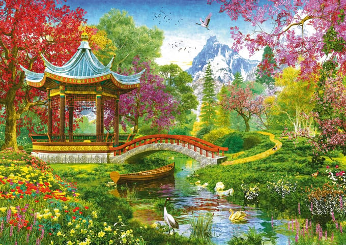 Schmidt - Legpuzzel - Zen - tuin - 1000 stukjes - Volwassenen - vanaf 12 jaar