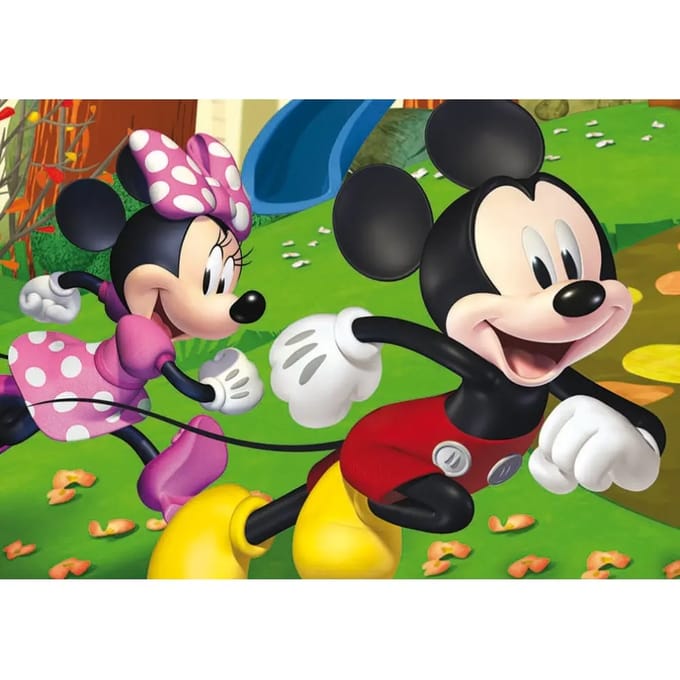 2 x 20-delige dubbele puzzel Educa Mickey