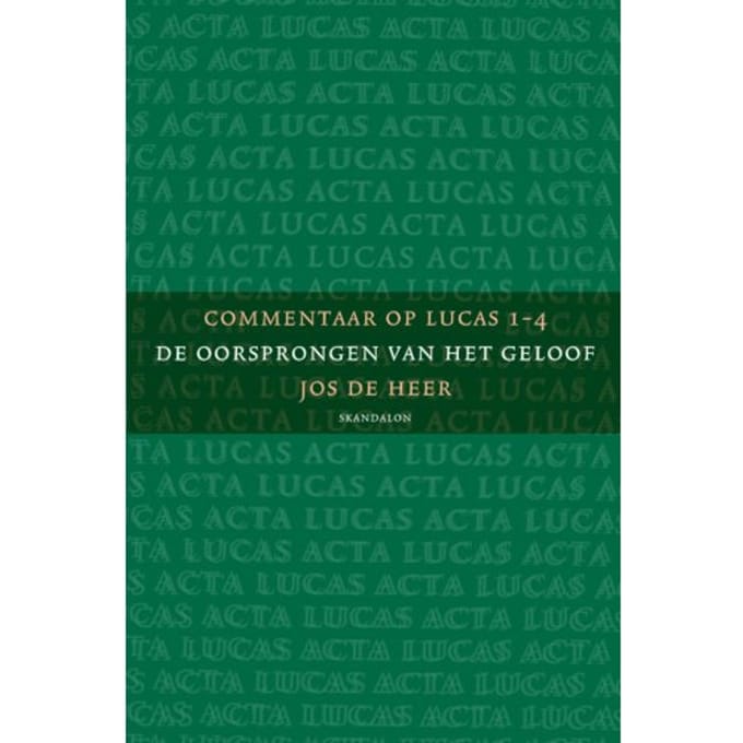 3-Pak Commentaar Op Lucas - Jos de Heer