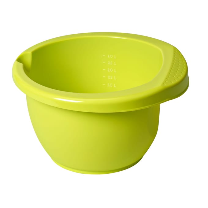 Rotho - Beslagkom - 4.0L - Lime Groen
