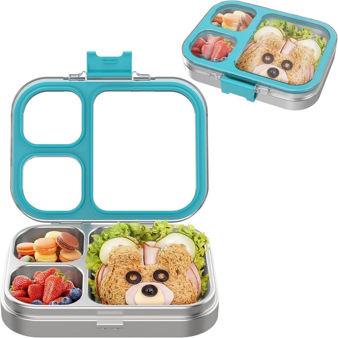 Roestvrijstalen lunchbox voor kinderen met anti-lek sluiting