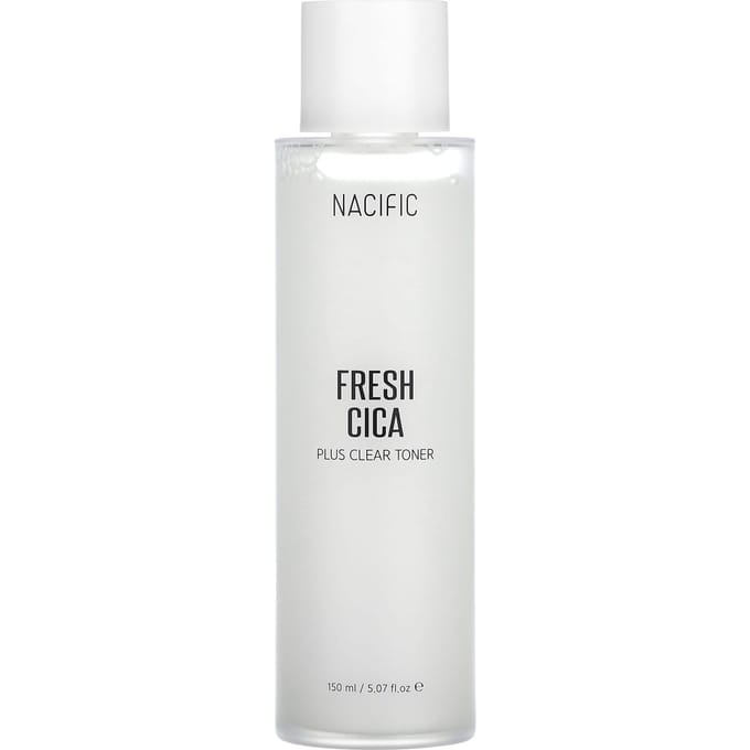 Nacific, Fresh Cica, Plus Clear Toner, 5.07 fl oz (150 ml) white