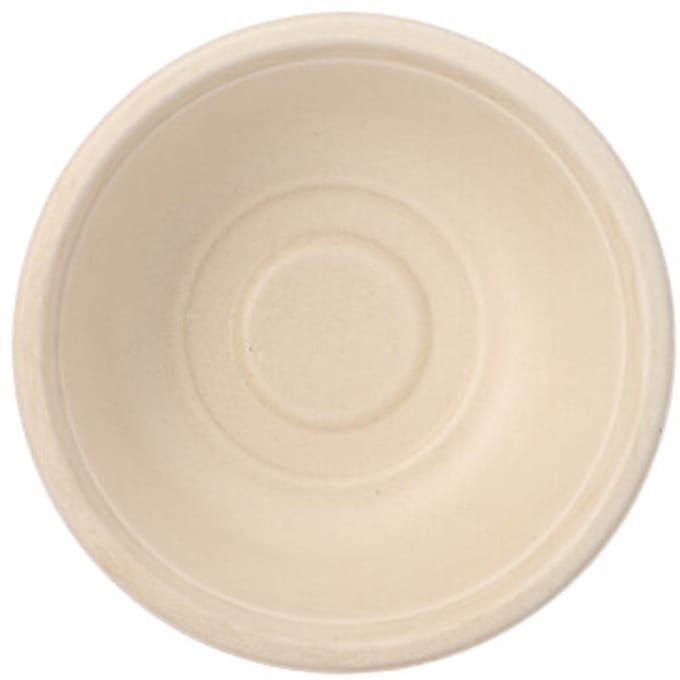 12x 12 Schalen suikerriet pure 500 ml Ø 155 cm · 54 cm natuur
