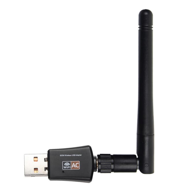 USB WiFi-adapter 600Mbps Dubbele Band Draadloze Adapter Dongle 2.4/5.0GHz