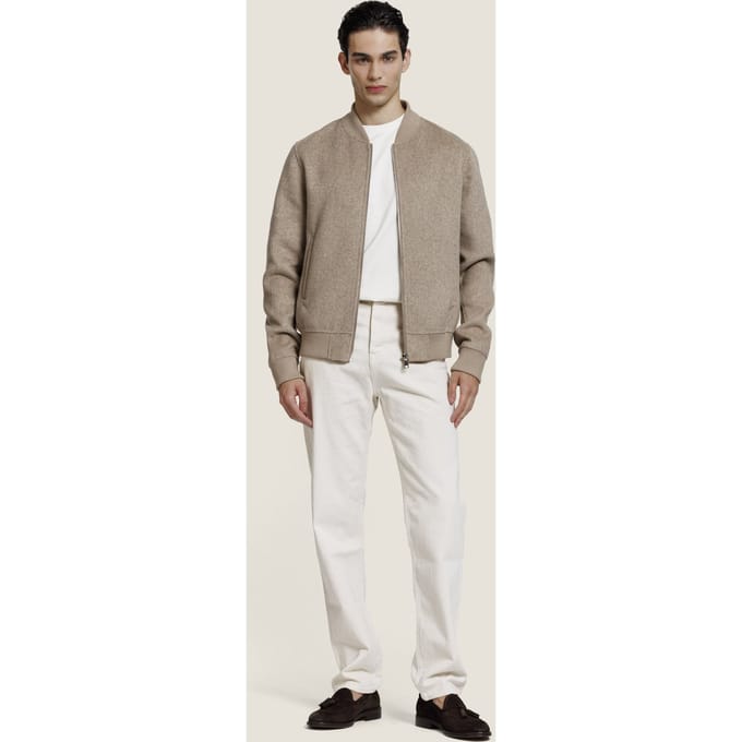 ALTER EGO Mick Jacket D Beige Melange Taglia: M | Bomber Outlet | Uomo | Marrone