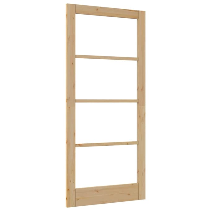 vidaXL - Interne - Deur - ORKDAL - Bruin - 93 - x - 202 - cm