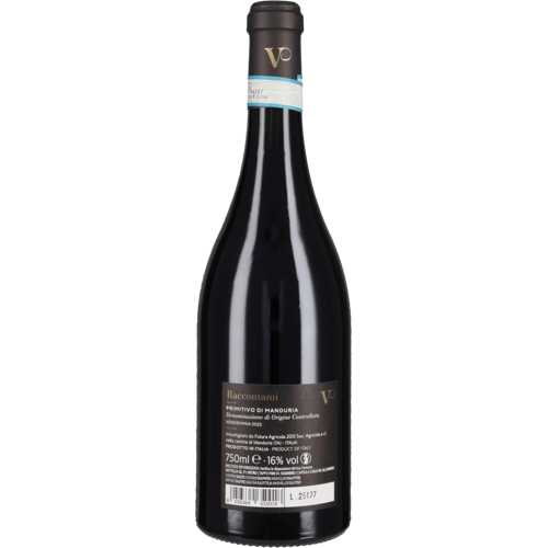 Primitivo di Manduria 'Raccontami' Vespa 2022