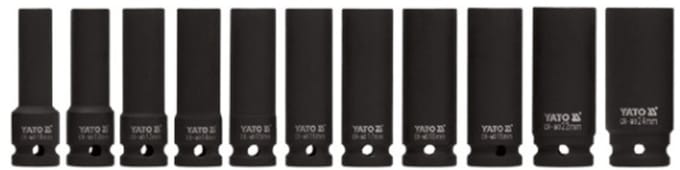 Yato YT-1054 - Slagmoersleutel Set - 1/2 Inch - Lang - 11 Stuks