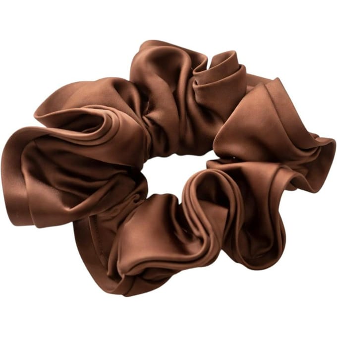 Namiso Aura-Satin Scrunchie Brown 1 st