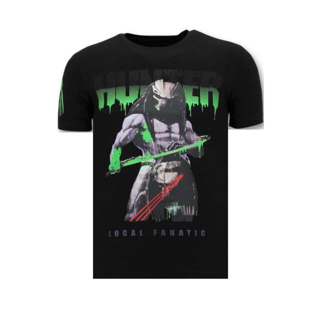 Exclusief Heren T-shirt - Predator Hunter - Zwart