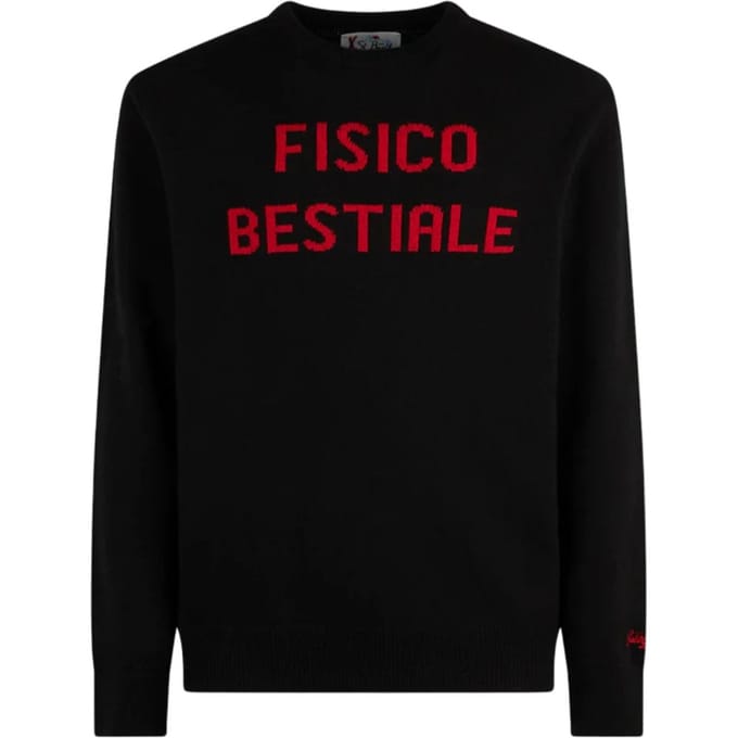 Saint Barth - Zwart HER0001 Bestiale trui