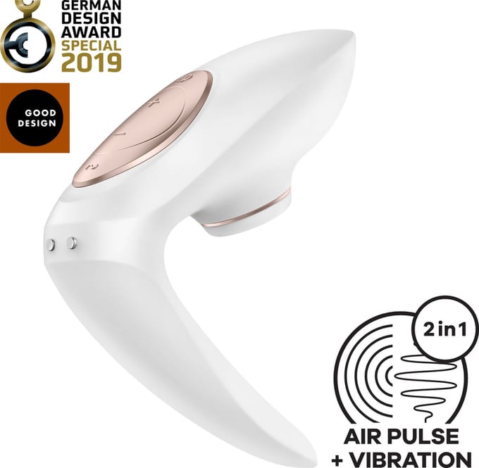 Satisfyer Pro 4 Couples (koppel vibrator) - 11.5 cm, waterdicht (IPX7)