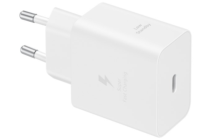 Samsung Originele Power Adapter met USB-C kabel - Oplader - USB-C aansluiting - Fast Charge - 45 Watt - 1,8 meter – Wit