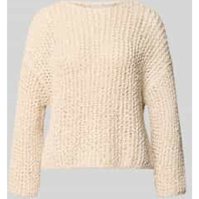 relaxed fit pullover van katoenmix