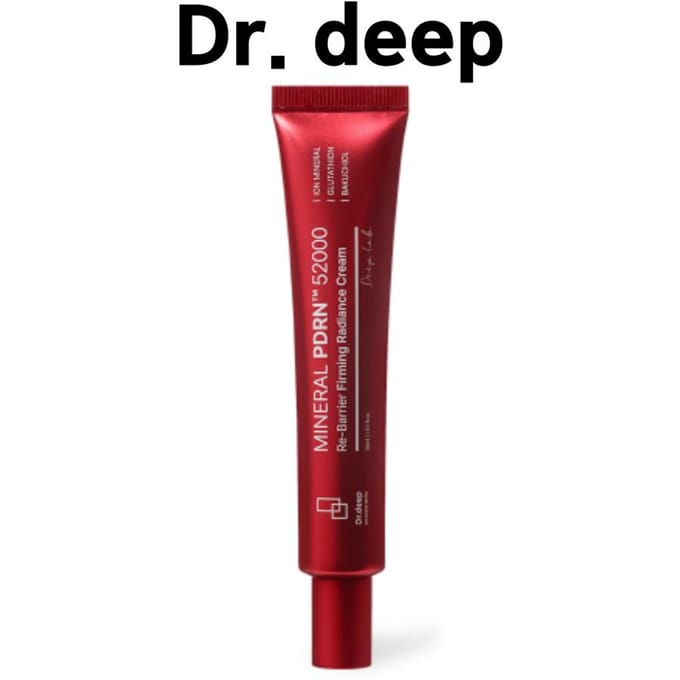 [Dr.deep] Crème Raffermissante Éclat PDRN Minéral 52000 Re-Barrier 30ml brown