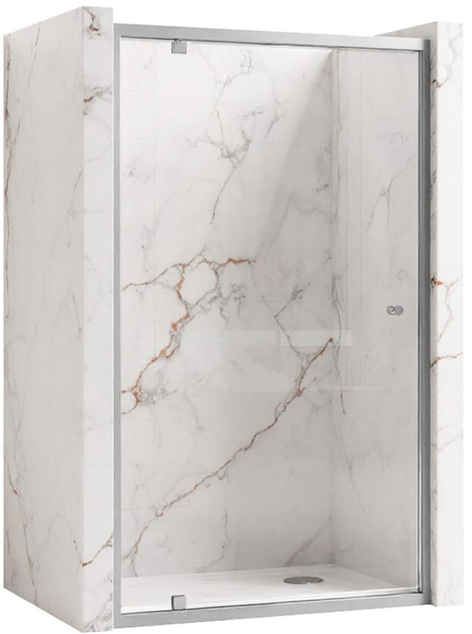 Rea Primo Swing 100 - Douchedeur - Chroom - 100X0,6X190Cm