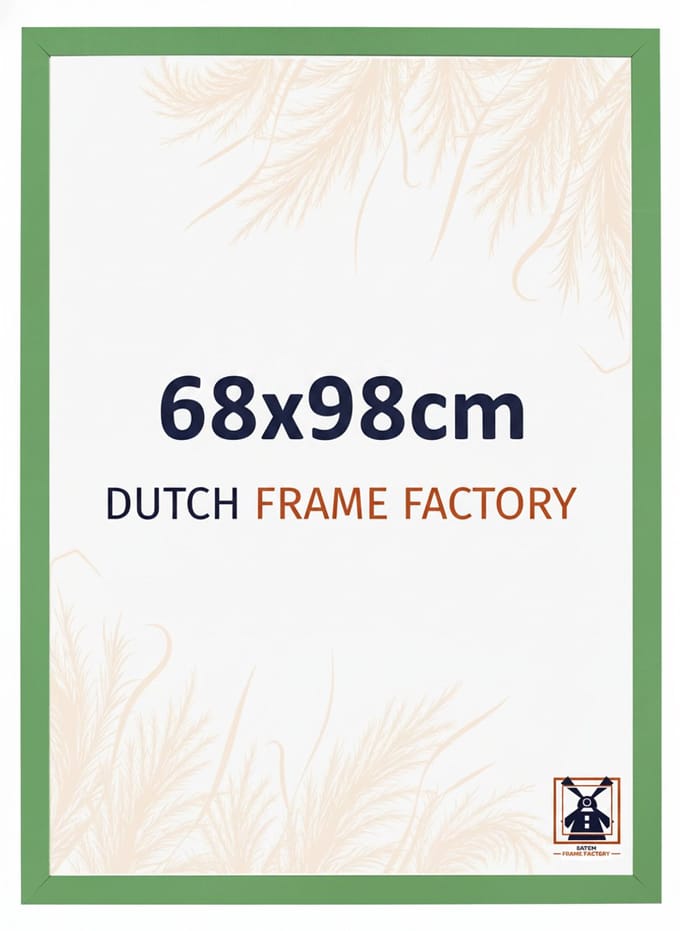 Fotolijst 68x98 cm - MDF - Groen - Benno