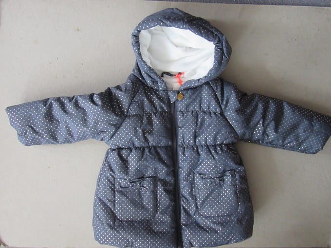 winterjas marine voor meisje van noukie's  6 jaar 116