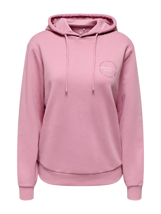 Only play cava hoodie in de kleur roze.