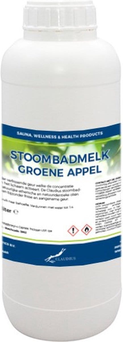 Stoombadmelk Groene Appel 1 liter