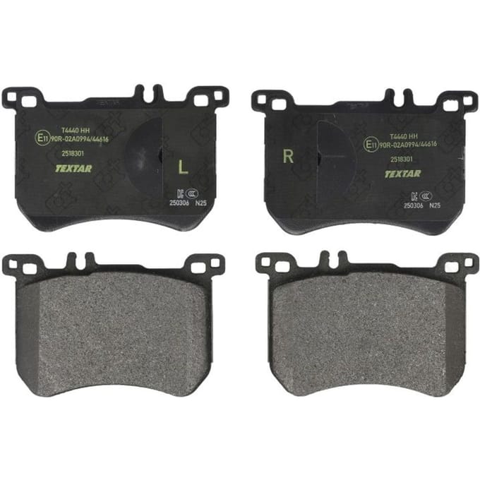 Remblokset TEXTAR 2518301, voor