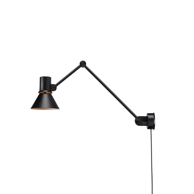 Anglepoise Type 80 W3 Wandlamp met Snoer Mat Zwart