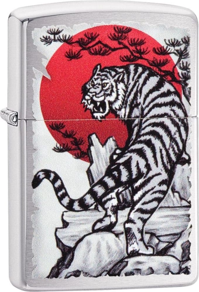 Aansteker Zippo Japan Tiger