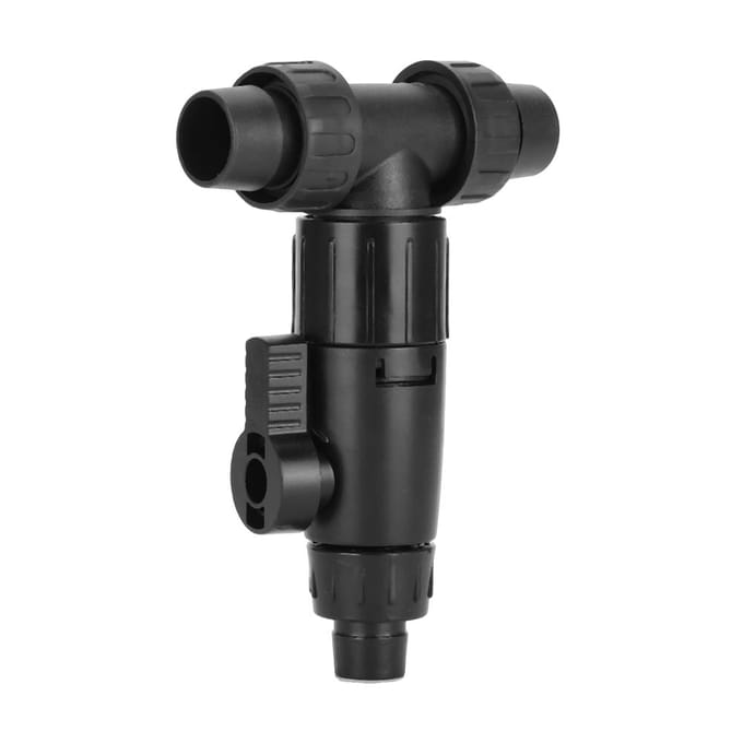 Voedselkwaliteit Plastic Compact Geen Vervuiling Aquarium Multifunctioneel Waterwisselaar Vis Tanks AccessoireVerbind 16 22mm Water black