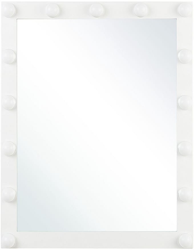 ODENAS - LED-spiegel - Wit - IJzer