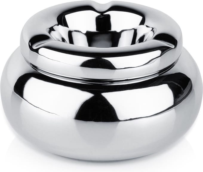 Asbak Dolomiet Zilver Rond 11 cm - Binnen en Buiten