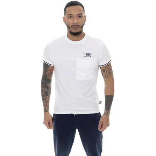 T-shirt Korte Mouw Leone 1947 Man Short Sleeves Easy
