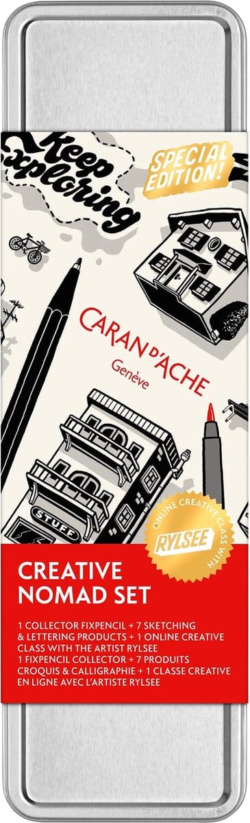 Caran d'Ache Rylsee Creatieve Potlood/Fibralo set