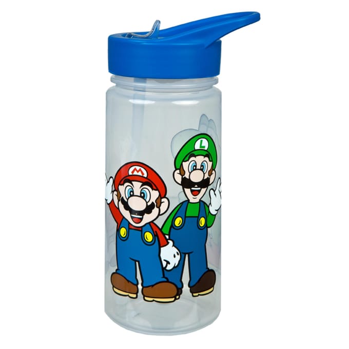Super Mario drinkfles voor kinderen - kleurrijke waterfles 500ml.
